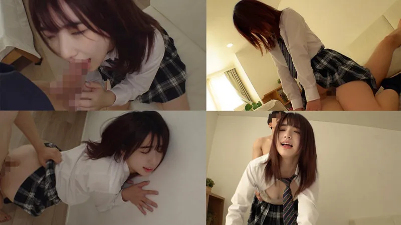 【花狩まい】制服JKとの中出しセックスが激エロ！｜smuk233 サンプル画像 3